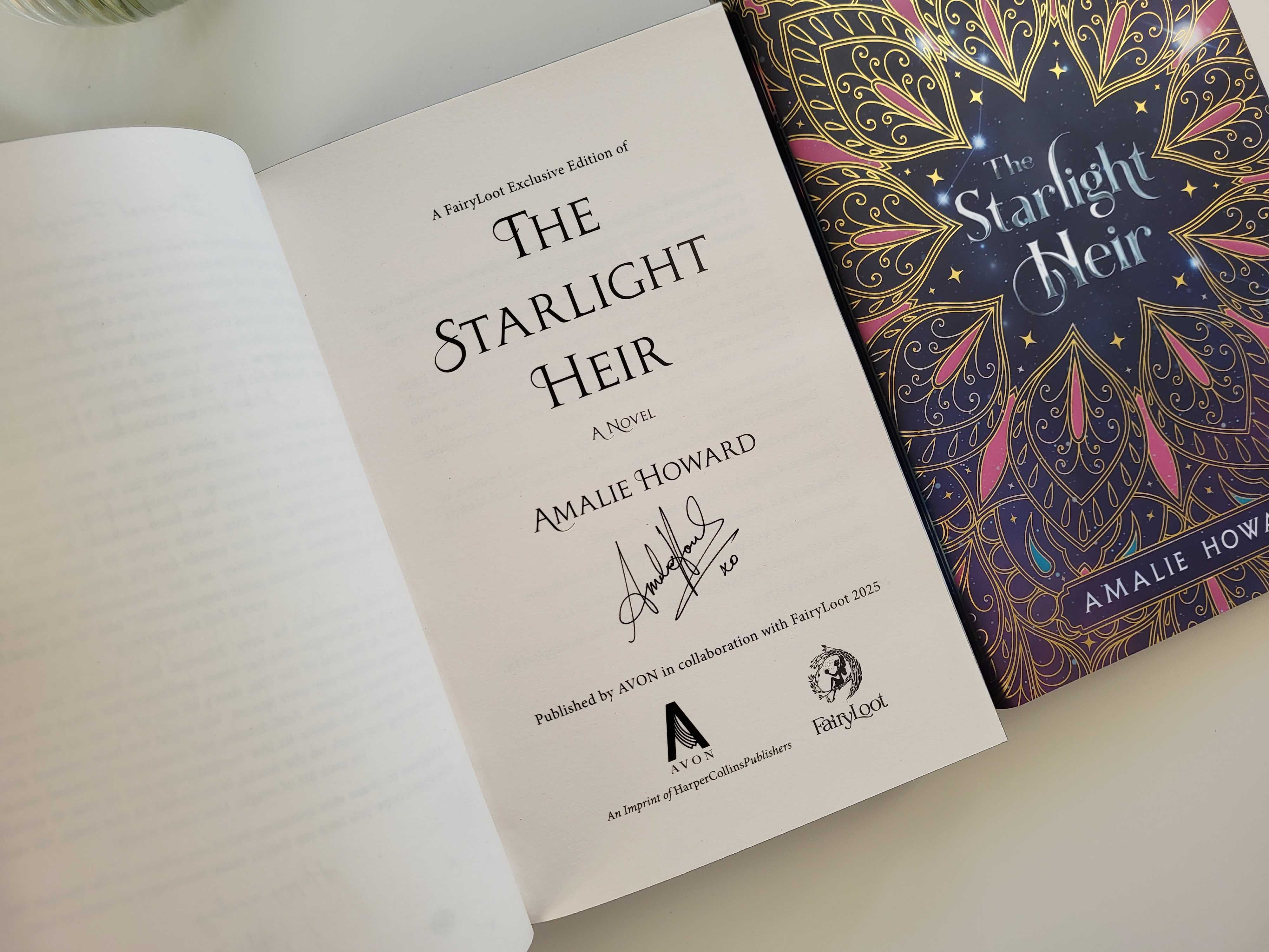 Fairyloot - The Starlight Heir - Amalie Howard (NOWA)