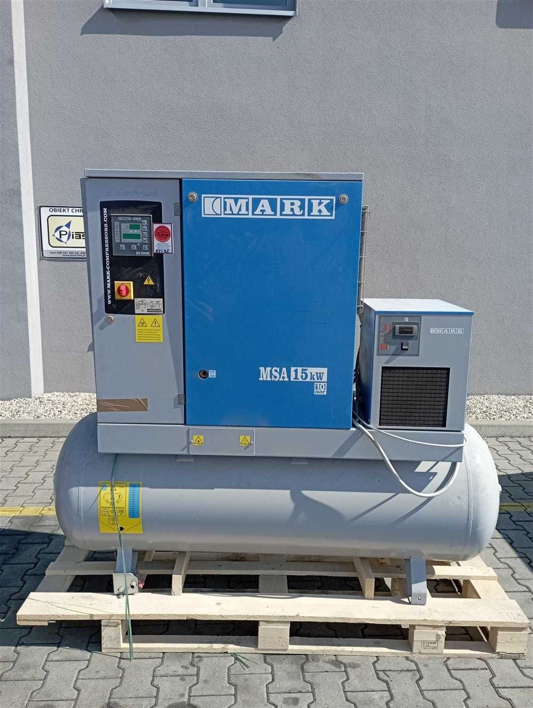 SPRAWNA!!! Sprężarka MARK MSA 15 15kW, 1.79 m³/min, 2015r, S011824