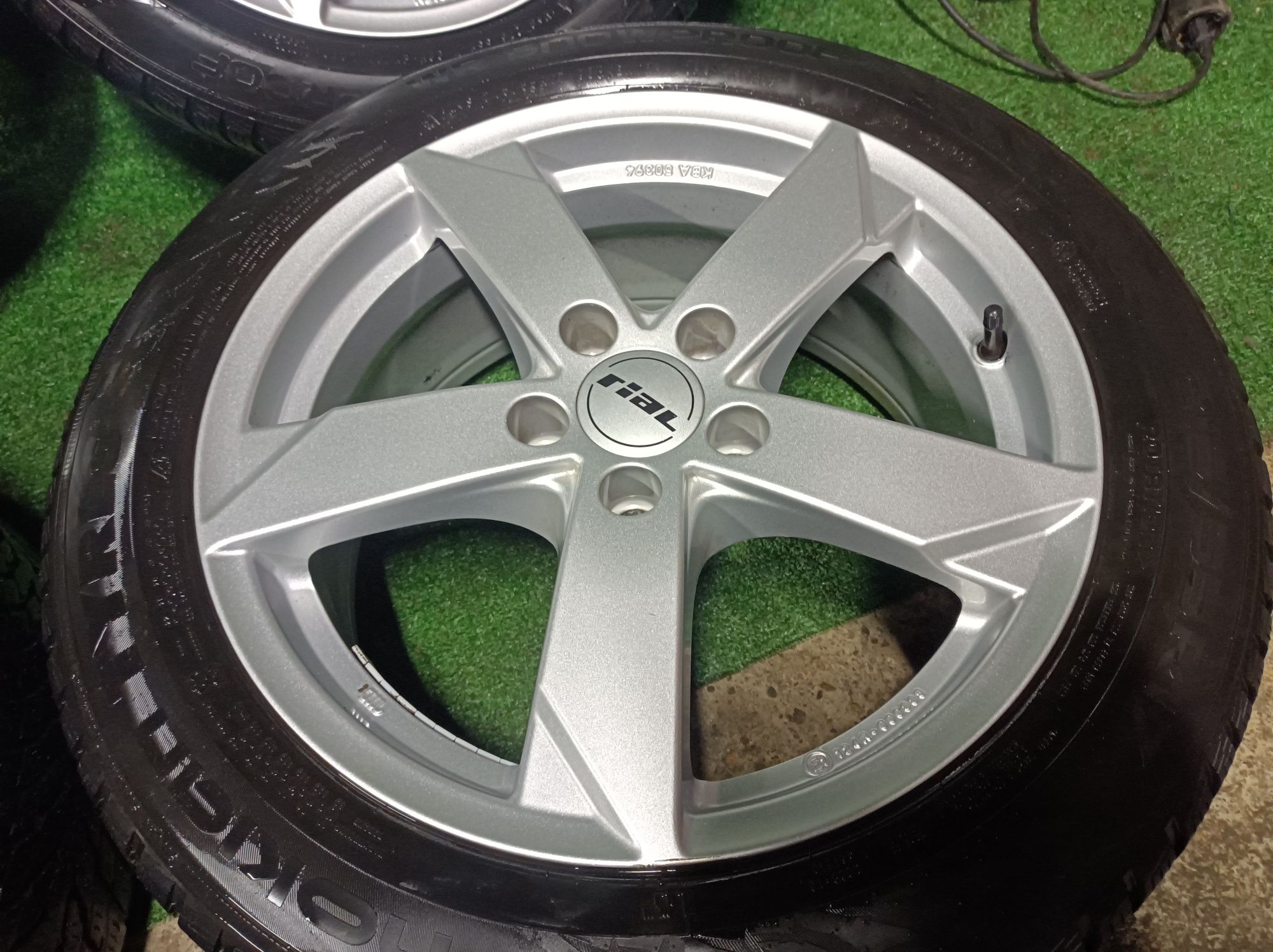 Jak nowe 5x112 17 Rial Alufelgi Audi Mercedes VW Seat Skoda koła felgi