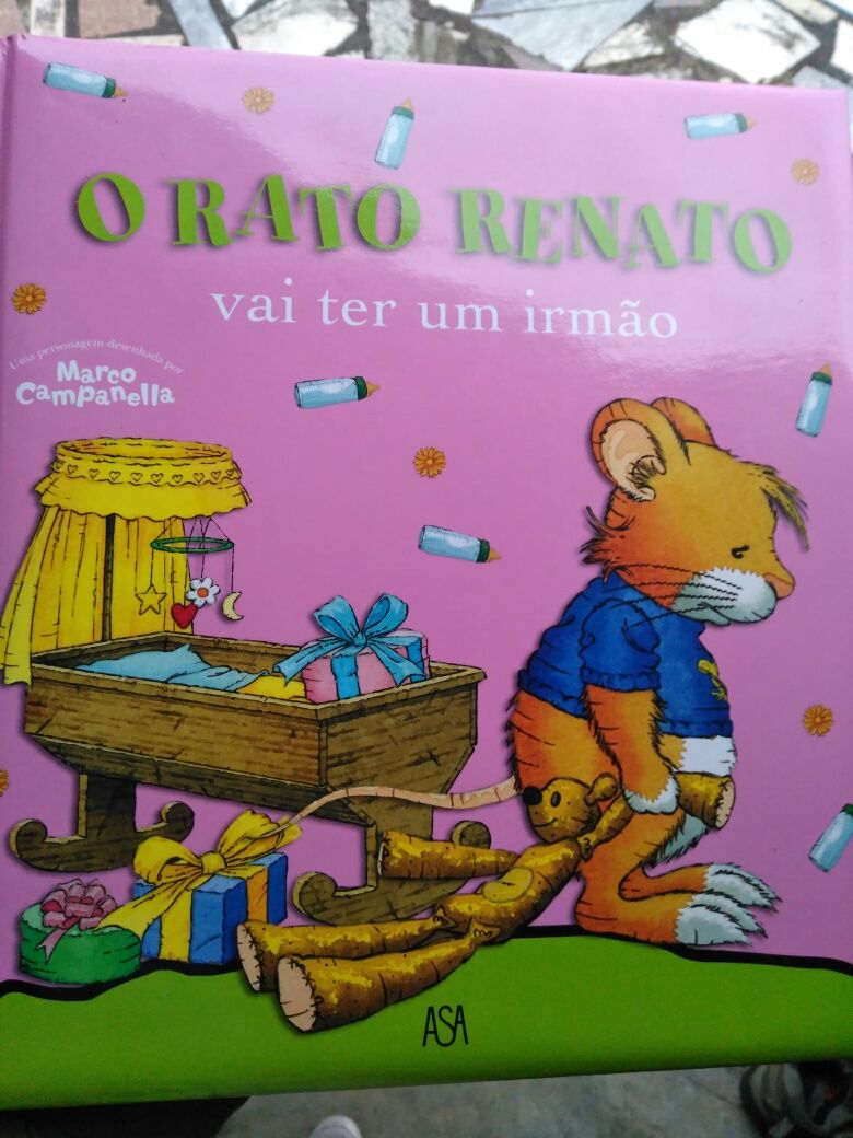 Livro "O Renato vai ter um irmao"