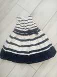 Elegancka sukienka w pasy Primark   80 cm 9-12 m