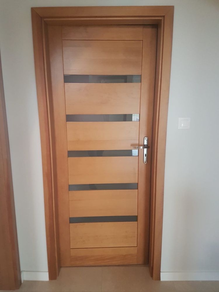 Nietypowe Drzwi drewniane wewnetrzne