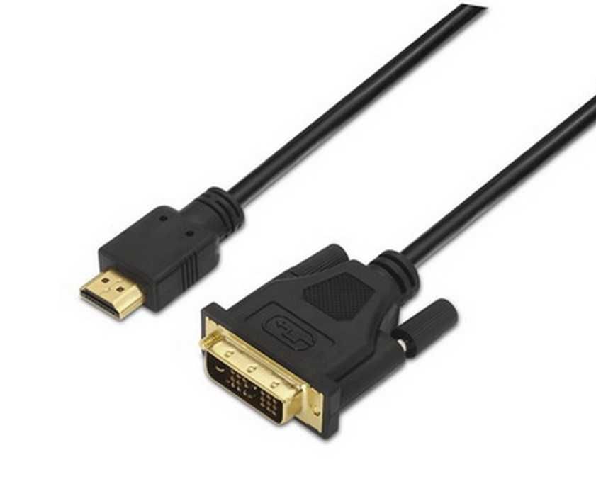 Cabo de Vídeo Adaptador - Nano - 1.8m DVI HDMI (novo)