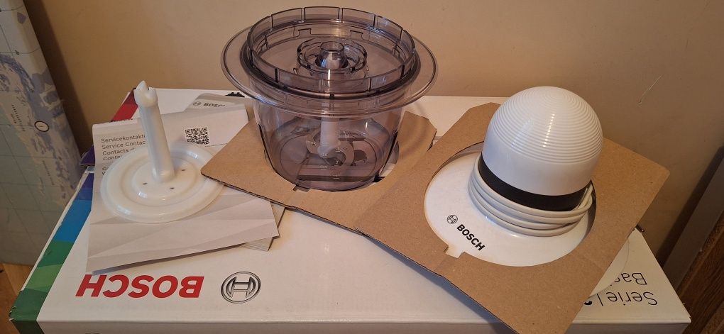 Rozdrabniacz blender Bosh MMR08A1 400W biały NOWY
