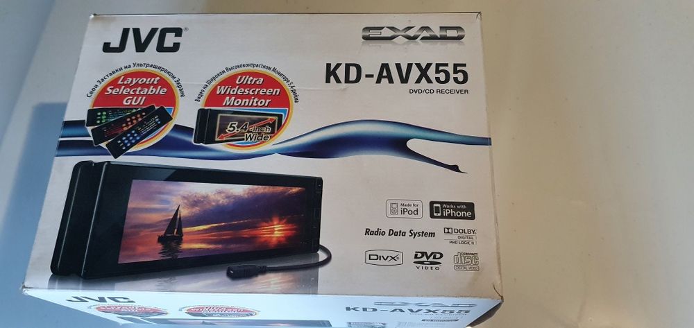 Автомагнитола JVC