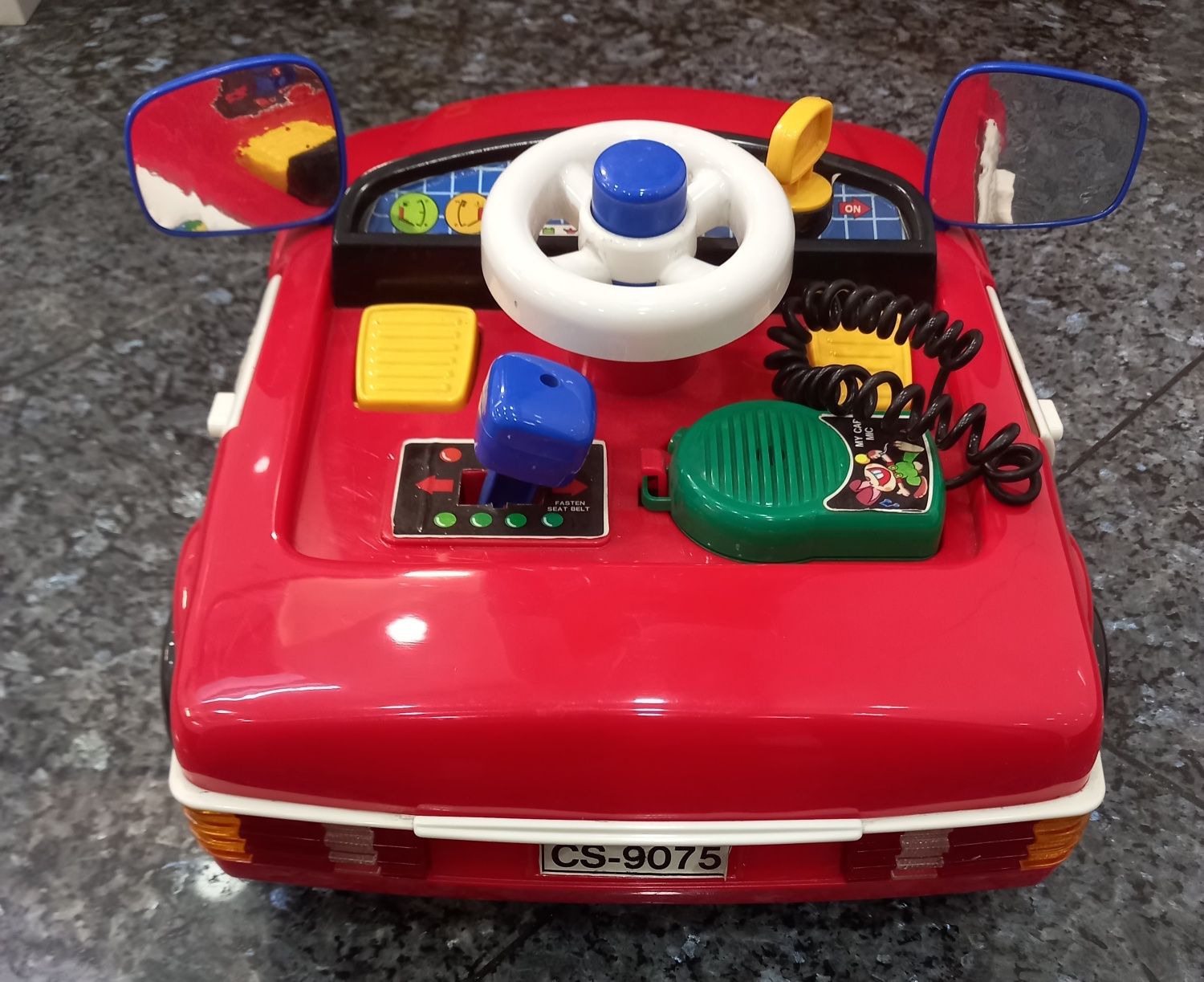 Brinquedo carro "mercedes" anos 80 como novo