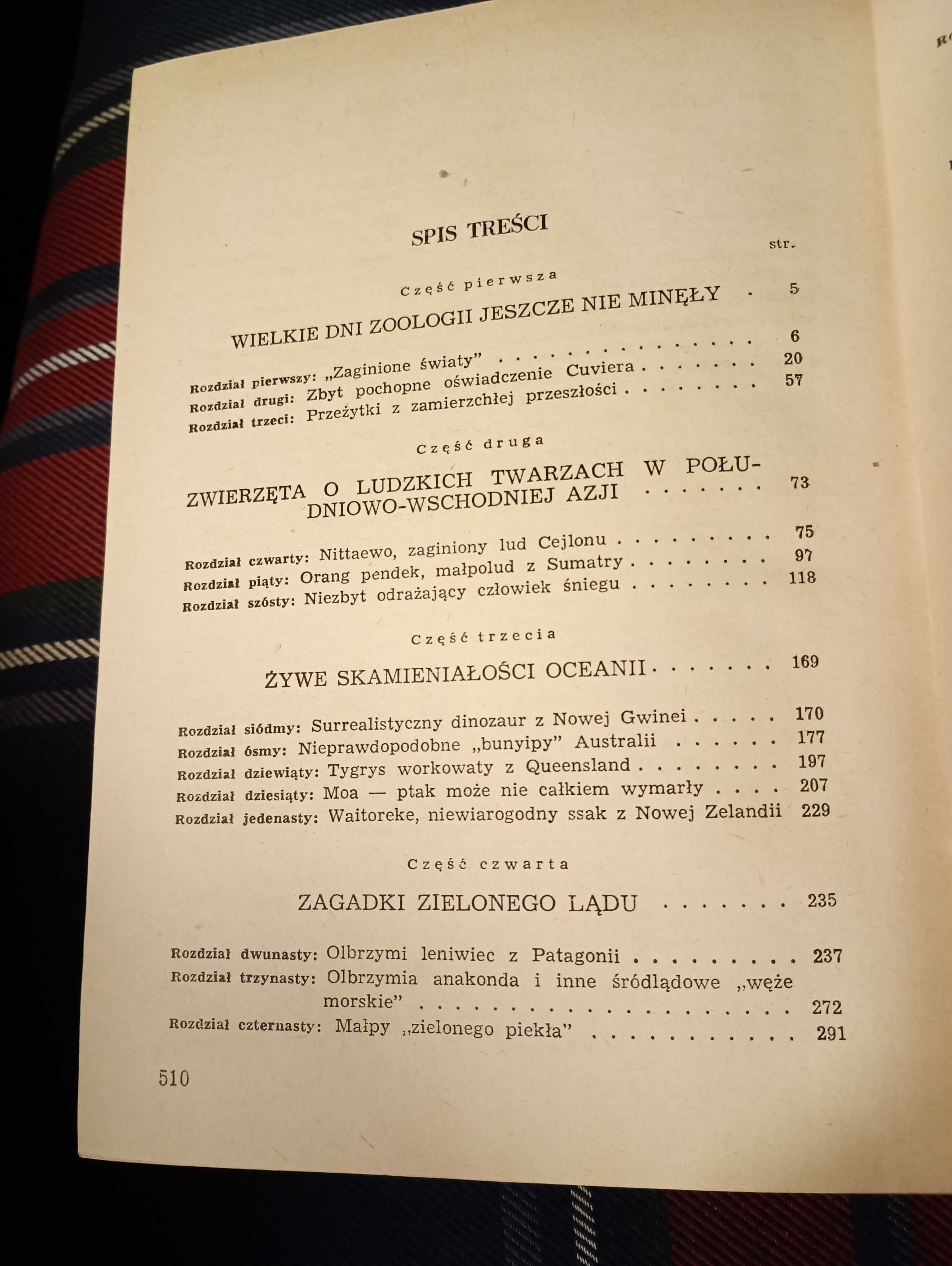 B.Heuvelmans.Na tropie nieznanych zwierząt.