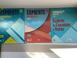 Manual ( vol1 e 2 ) e caderno de atividafes de Matematica A  Expoente