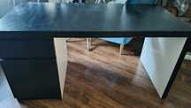 Biurko czarne IKEA