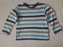 Bluzka z długim rękawem w paski H&M 98-104cm
