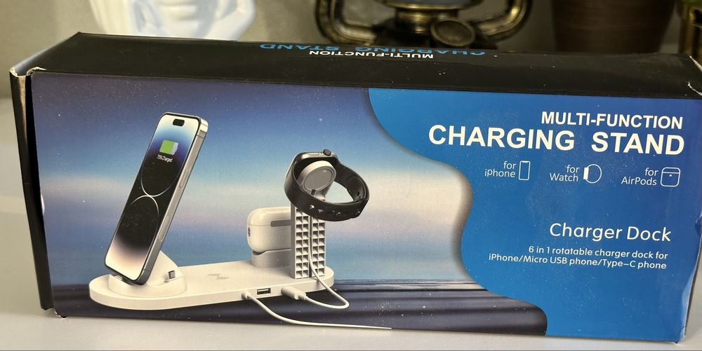 Зарядний пристрій 3в 1