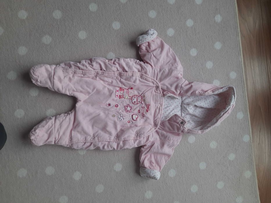 Ocieplany pajacyk roz 62/68