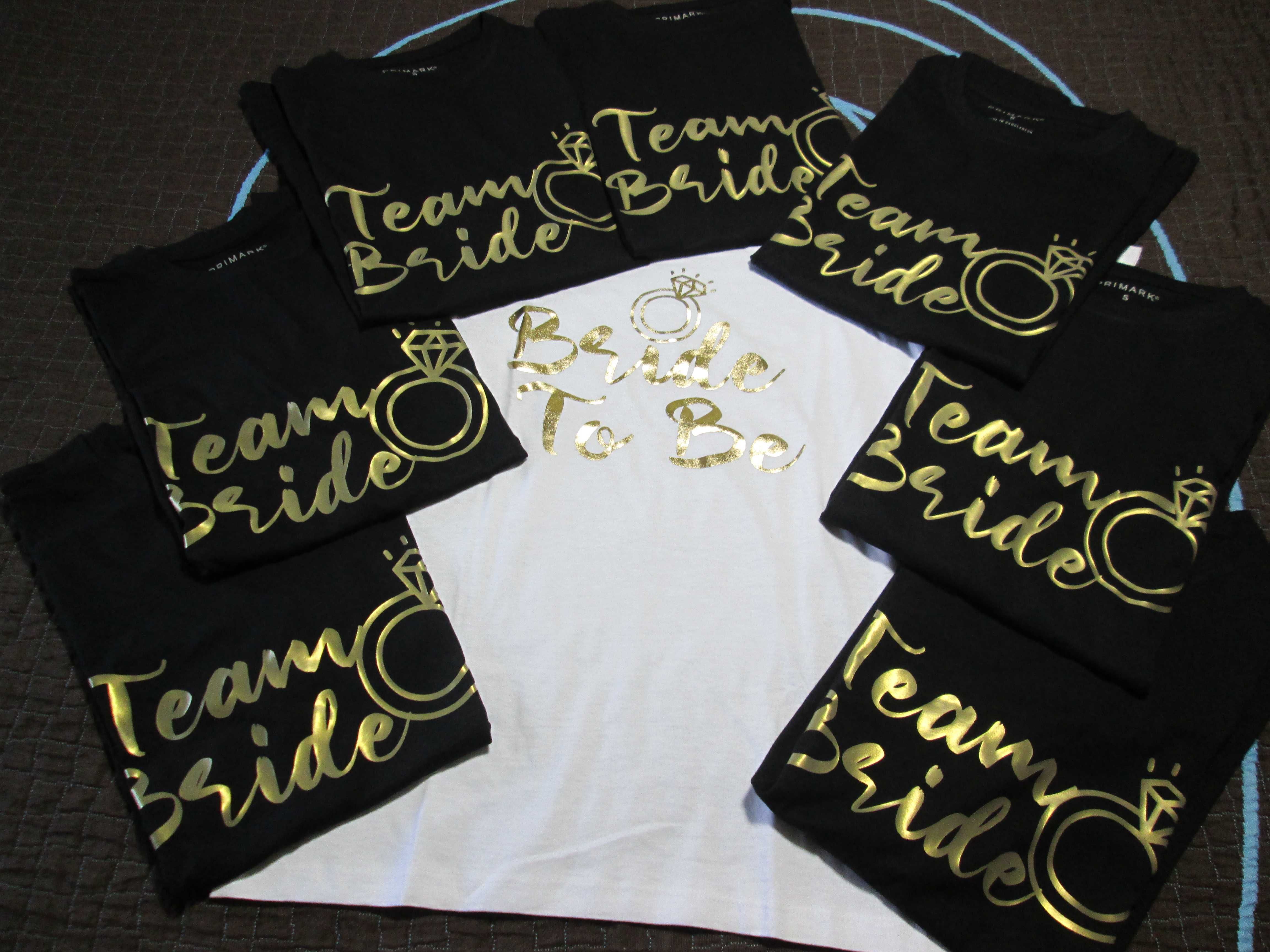 T-shirt Team Bride - Despedida de Solteira em SALDOS
