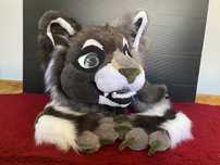 furry kot fursuit zestaw