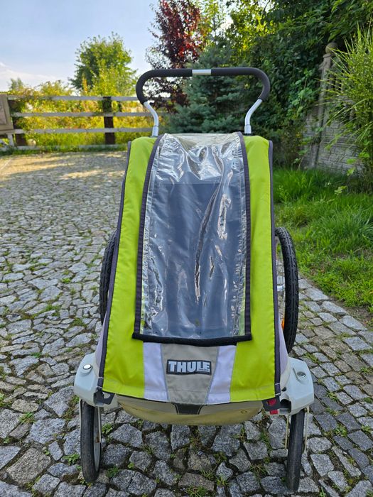 THULE Chariot Cougar 1 - Przyczepka rowerowa dziecięca + amortyzacja