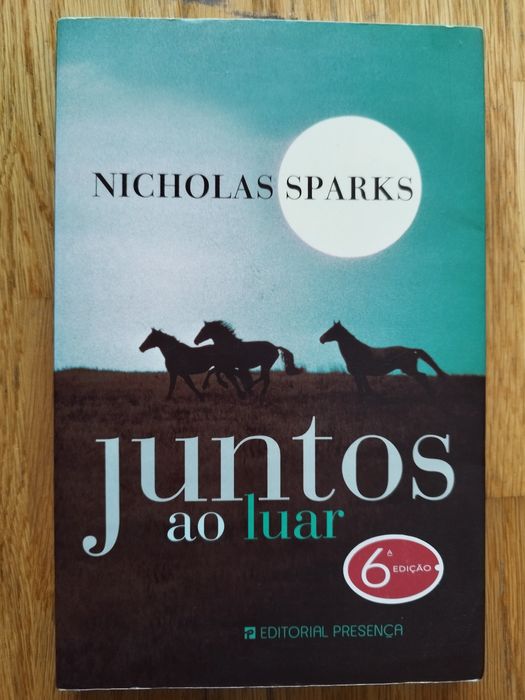 Livro Nickolas Sparks - juntos ao luar