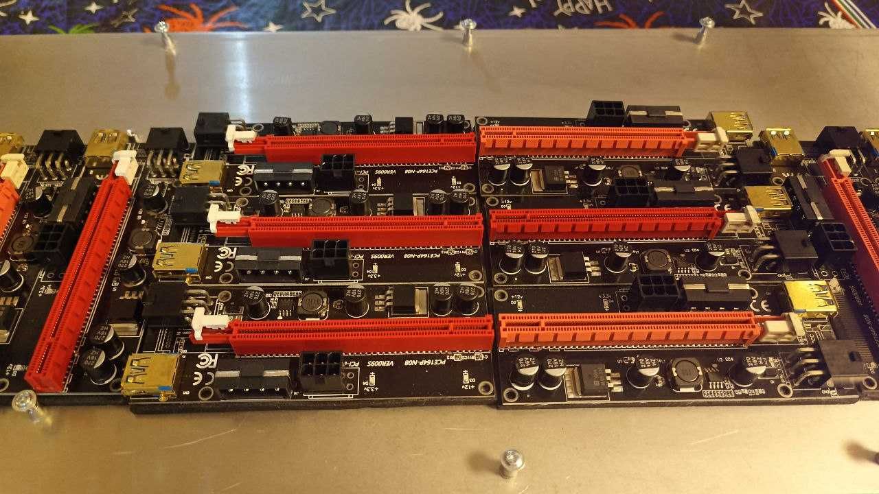 Riser 009S PCI-E 1x-16x USB 3.0 SATA - 10 SZT
