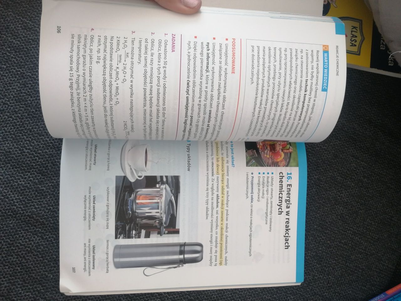 Książka do chemii klasa 1