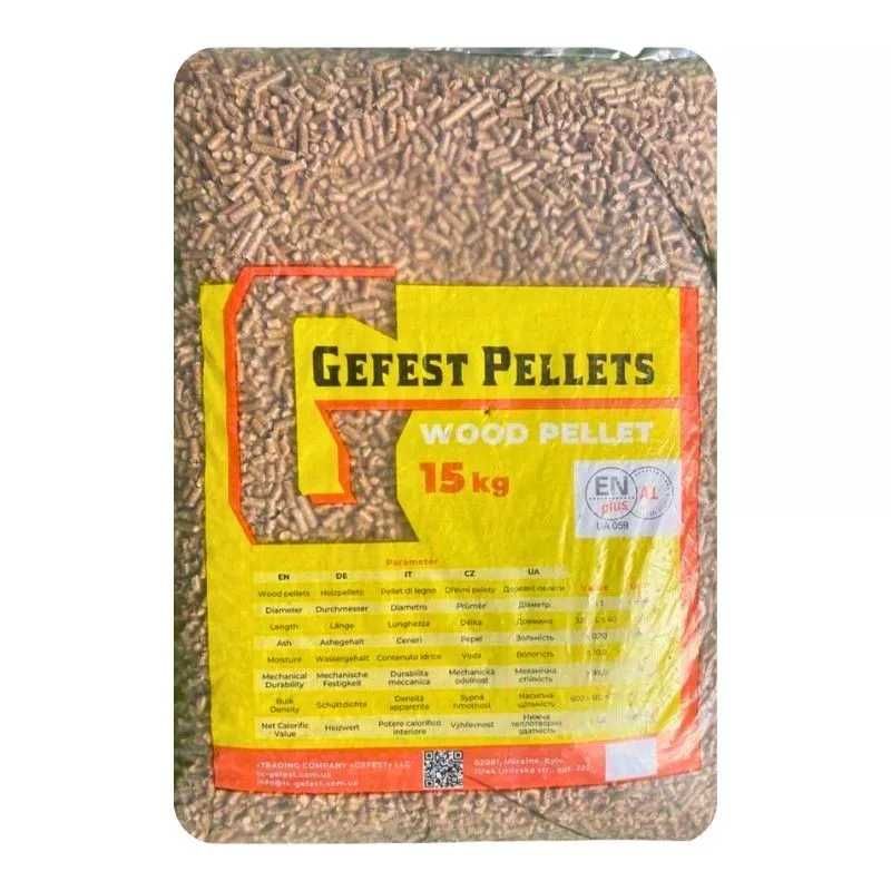 GEFEST PELLETS certyfikowany A1 wysoka kaloryczność