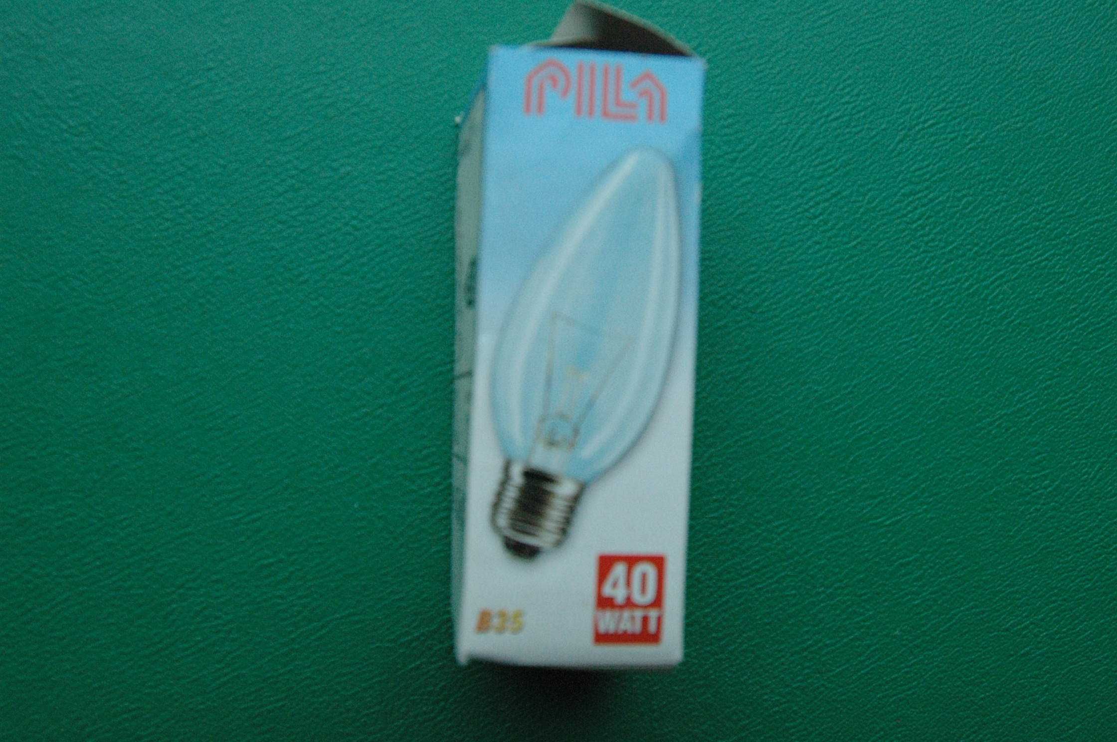 żarówki świecowe mały gwint E14 25W  komplet 10szt