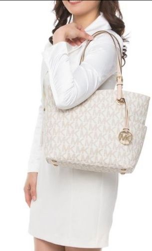 Оригинал.Кожаная Сумка michael kors 30s11ttt4b-150 jet set monogram