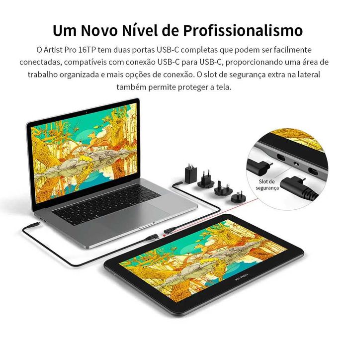 Mesa digitalizadora XP-PEN Artist Pro 16TP 4k