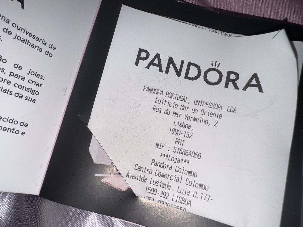 Anel Pandora Original Edição limitada Disney, Jasmin do Aladdin