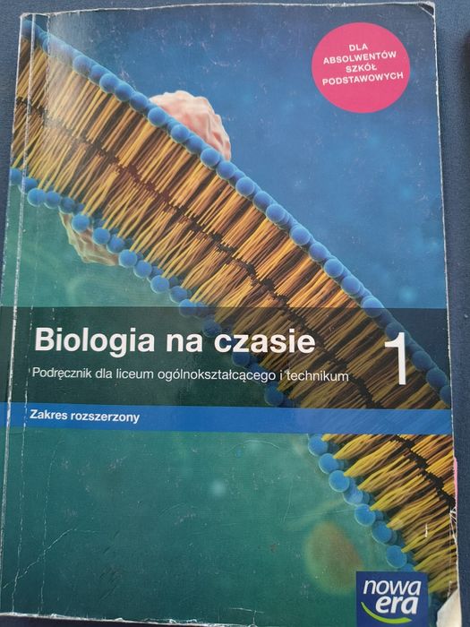 Biologia na czasie 1 zakres rozszerzony