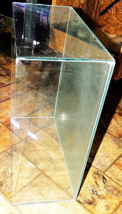 Akwarium płaskie duże dla żółwi, kraba