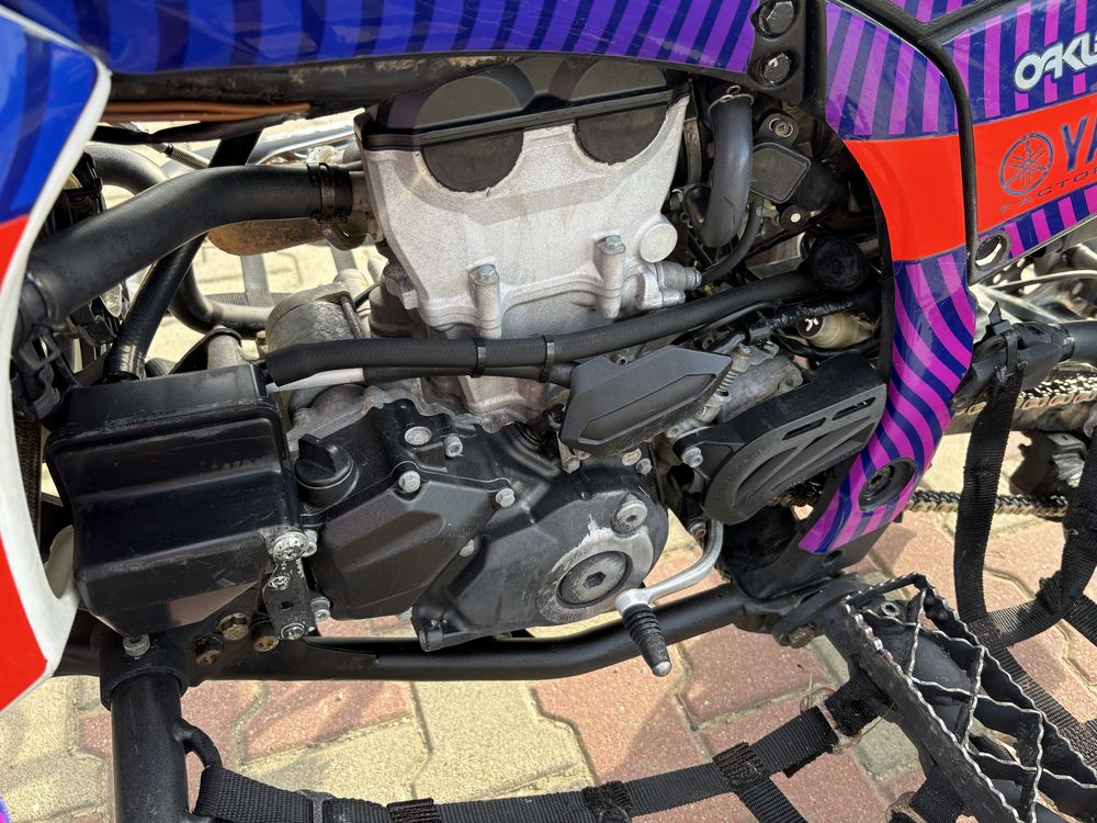 Yamaha raptor 450r Houser zamiana cross