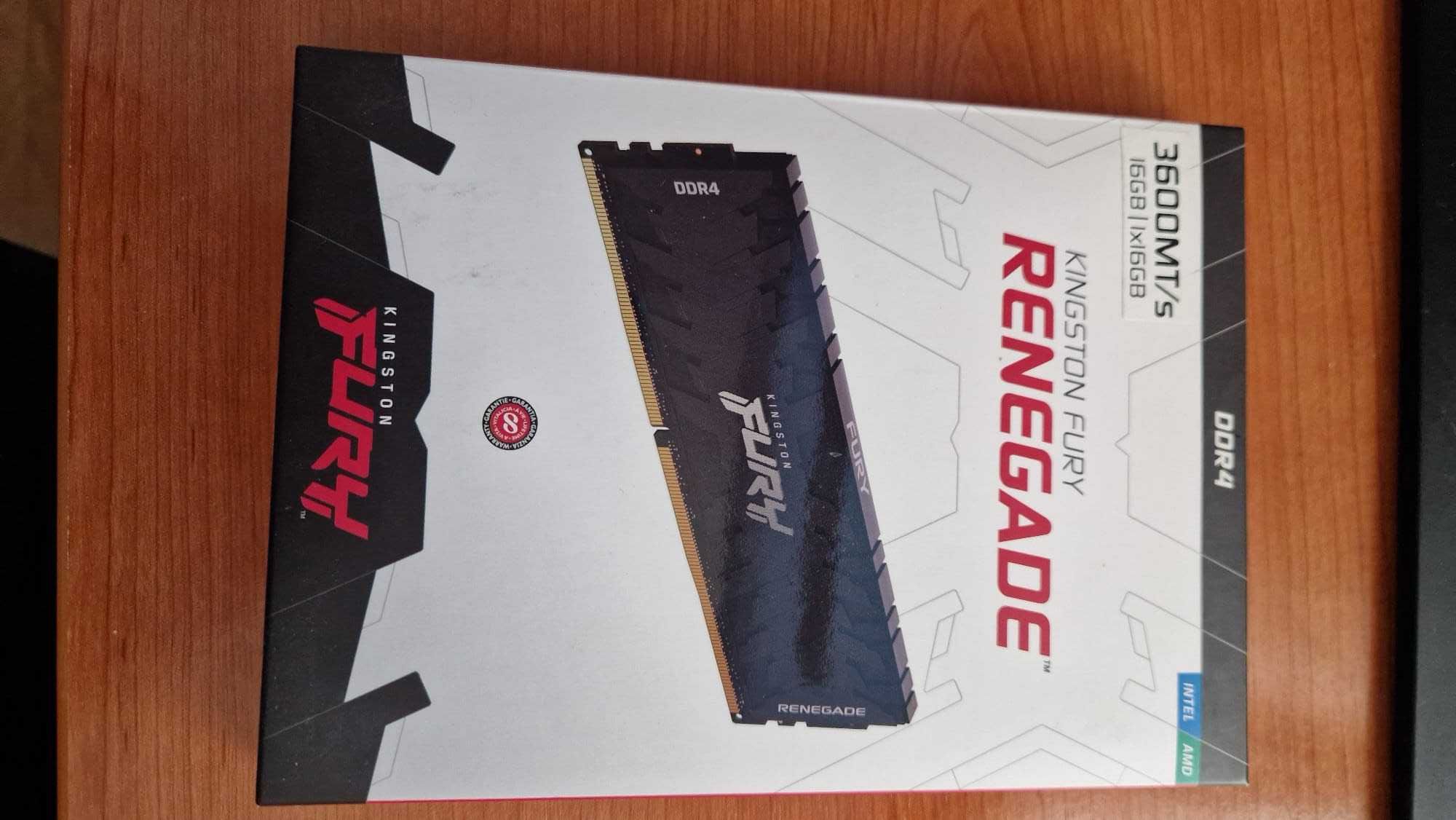 Kingston 16GB DDR4 3600MHz FURY Beast Renegade 2R CL16