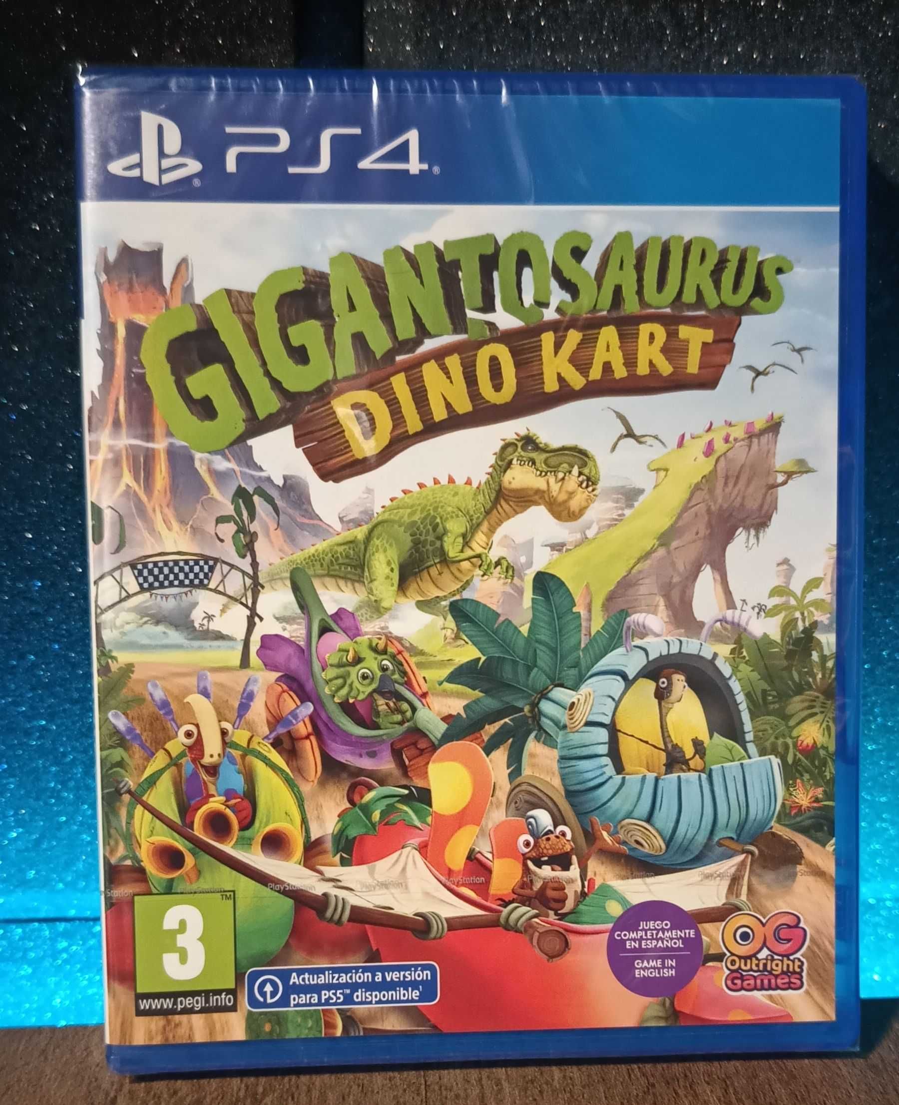 Gigantosaurus: Dino Kart PS4 / PS5 - wyścigi dla dzieci PL Gigantozaur