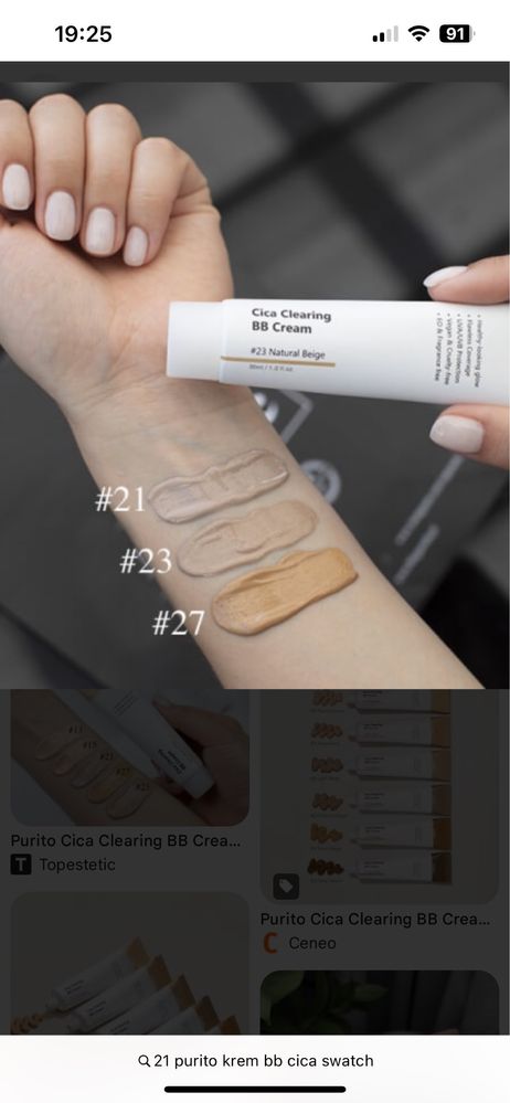 Krem bb purito cica cleaning 21 light beige