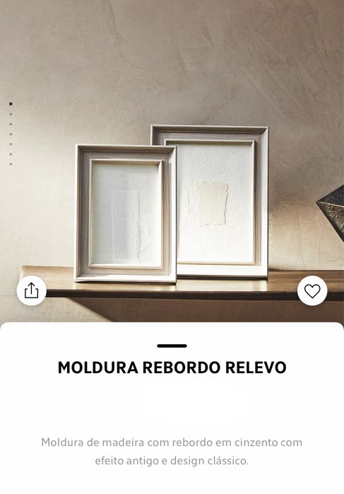 Moltura Pequena Rebordo Relevo