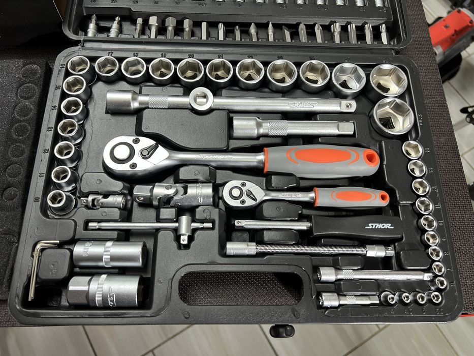 Набор инструментов 94 ед. STHOR Польша Технология AS-DRIVE