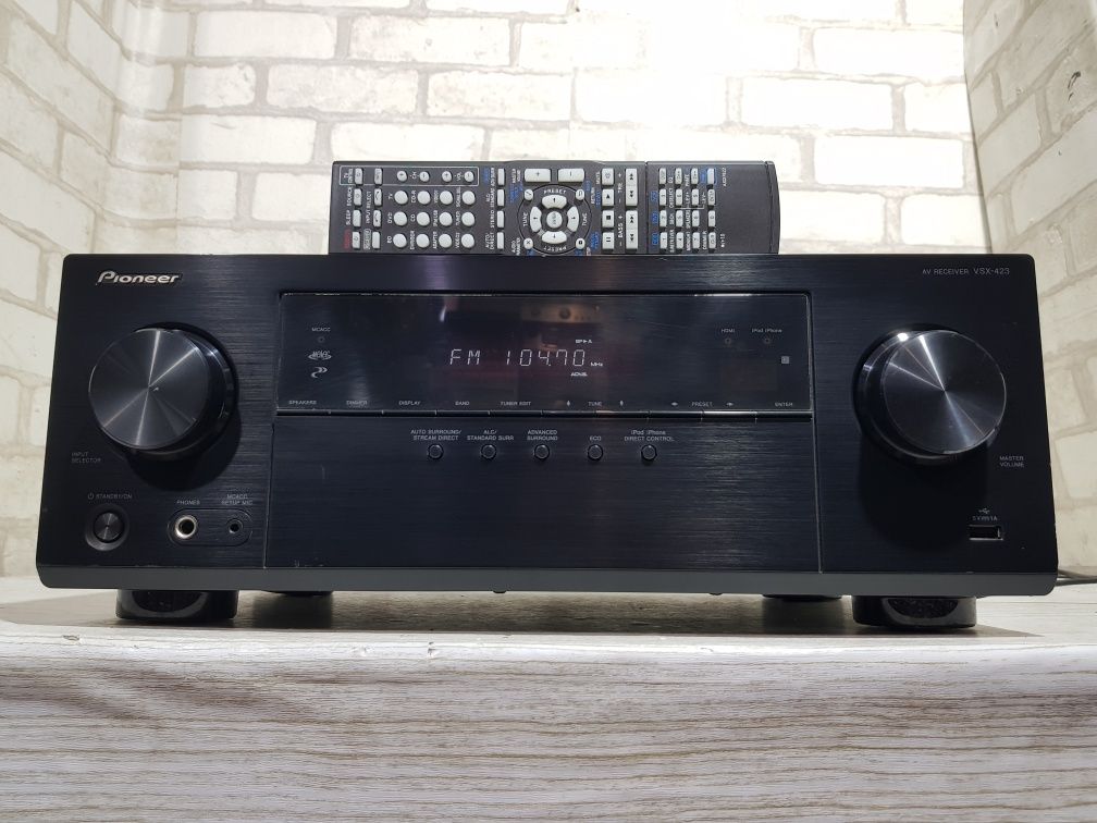 5.1 AV ресивер PIONEER VSX-423,*5x130 Вт, HDMI, USB, б/у з Німеччини