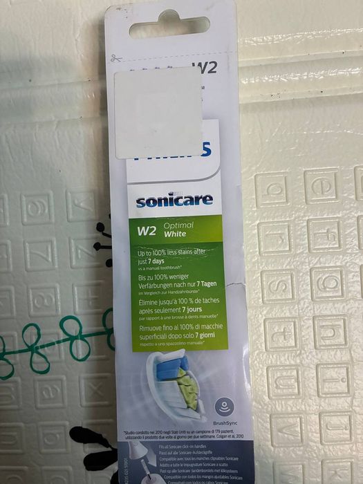 Нові насадки на зубну щітку Philips Sonicare 3шт