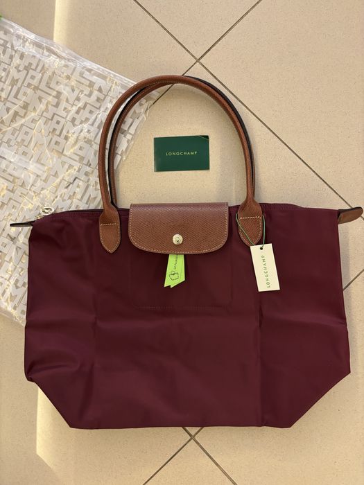 Longchamp L Bordô