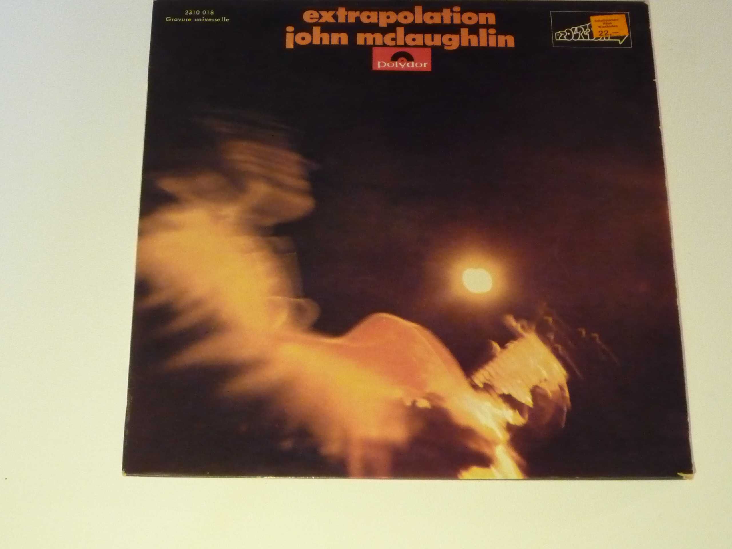 John McLaughlin ‎– Extrapolation - wyd.'70  mint+