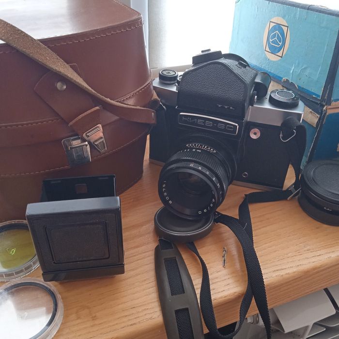 średnioformatowy aparat Kiev 60 TTL w idealnym stanie,
