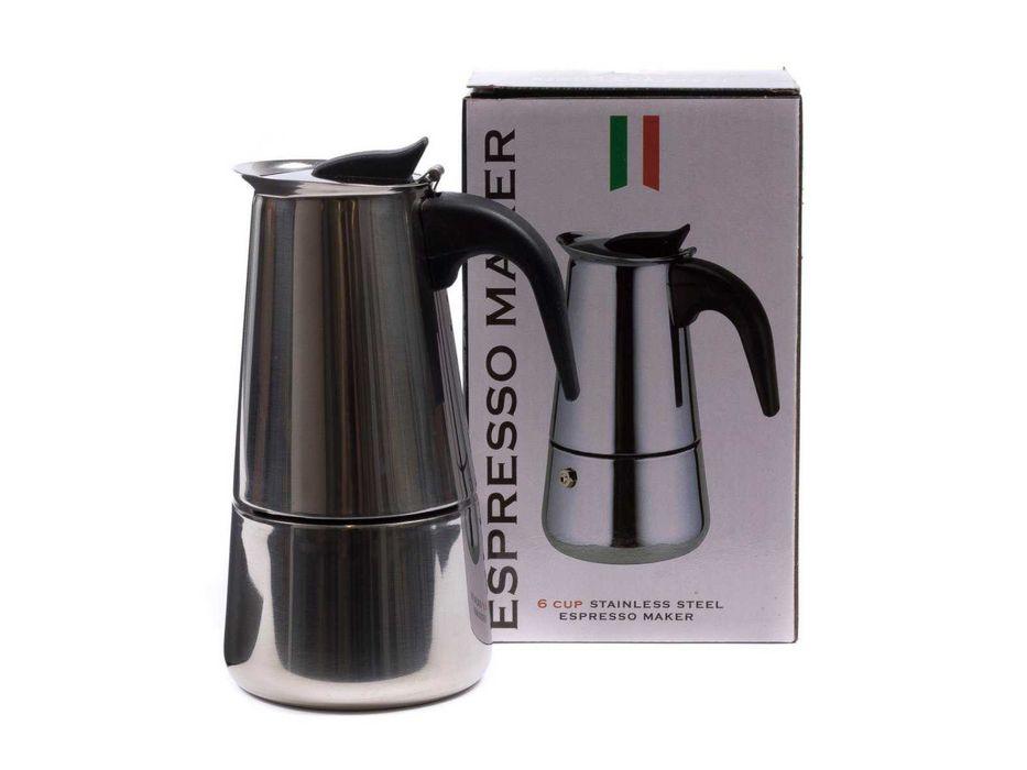 Гейзерна кавоварка 300 /450/600 мл кофеварка нержавейка