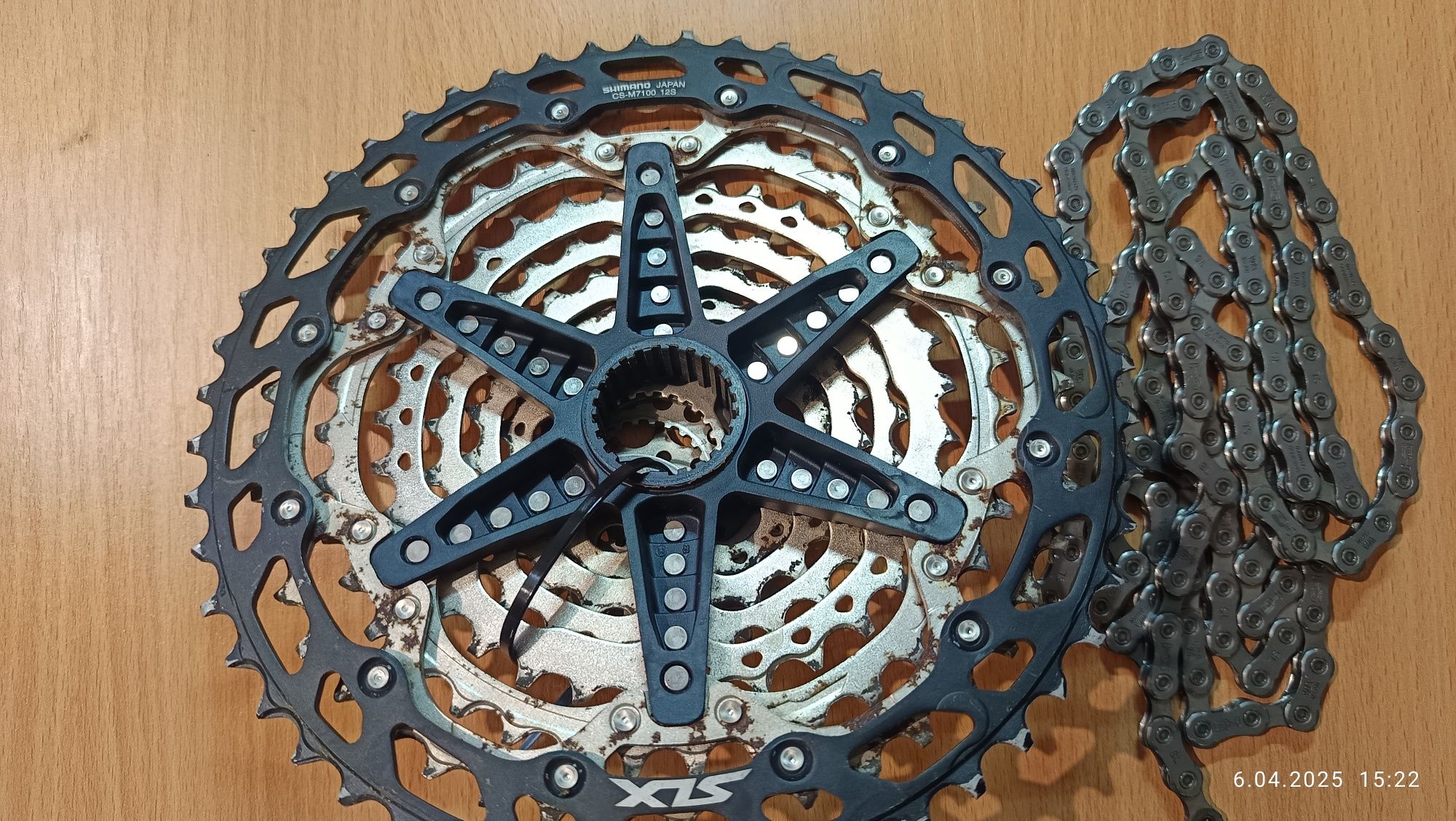 Kaseta Shimano slx 10-51 12s + dwa łańcuchy