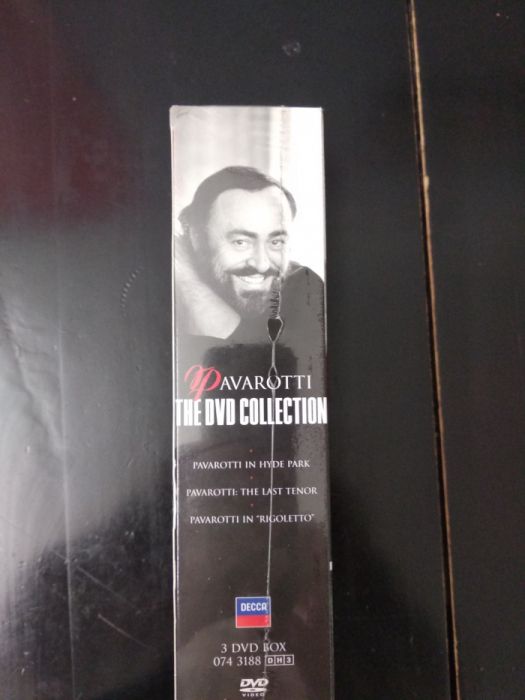 Pavarotti DVD collection novo e selado