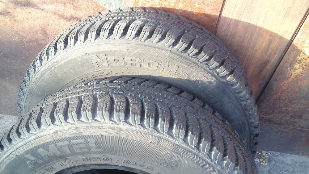Продам б/у зимнюю резину 175*70 R13 Амтел 2шт