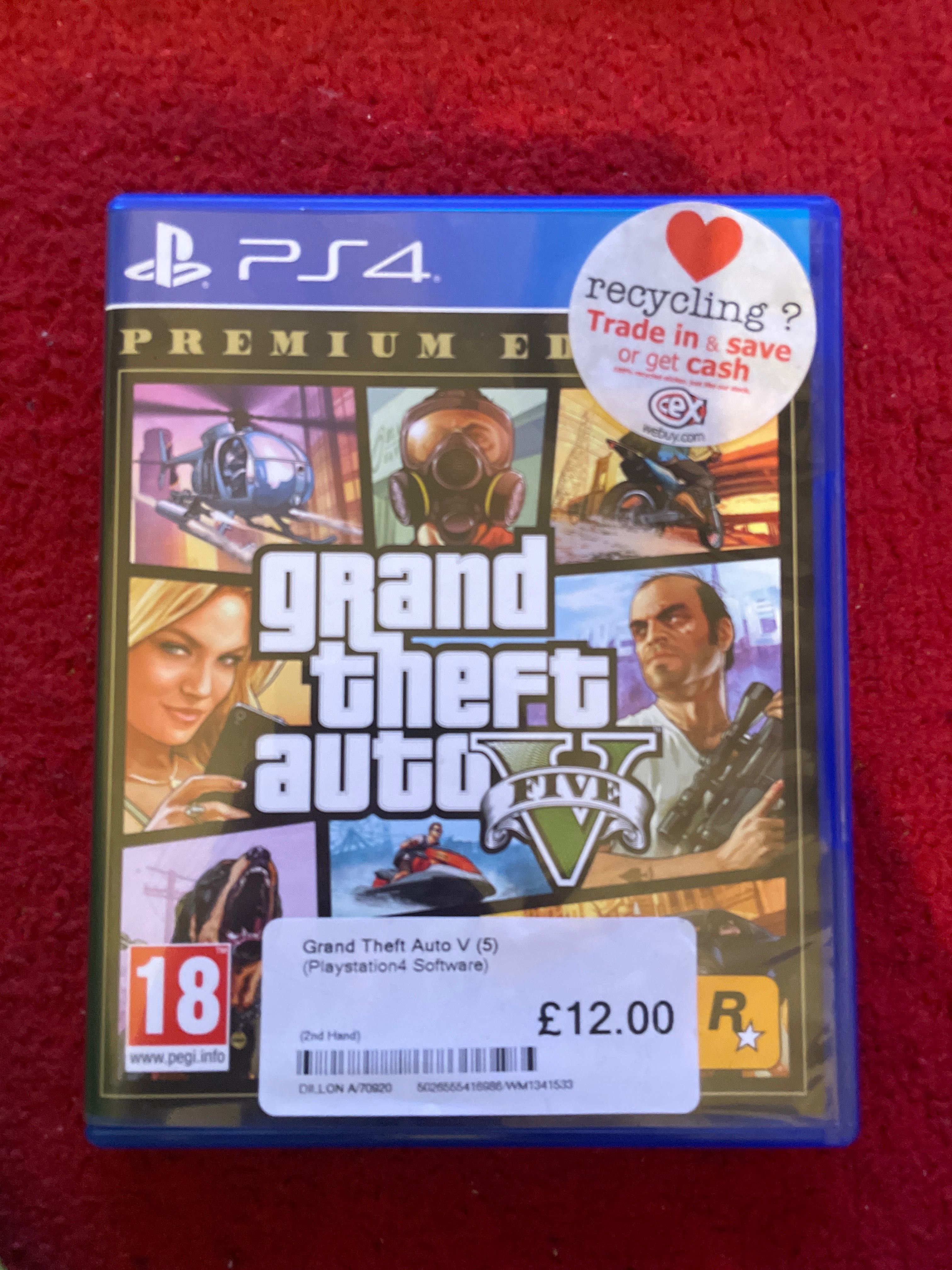 Продаю гру на playstation4 GTA5