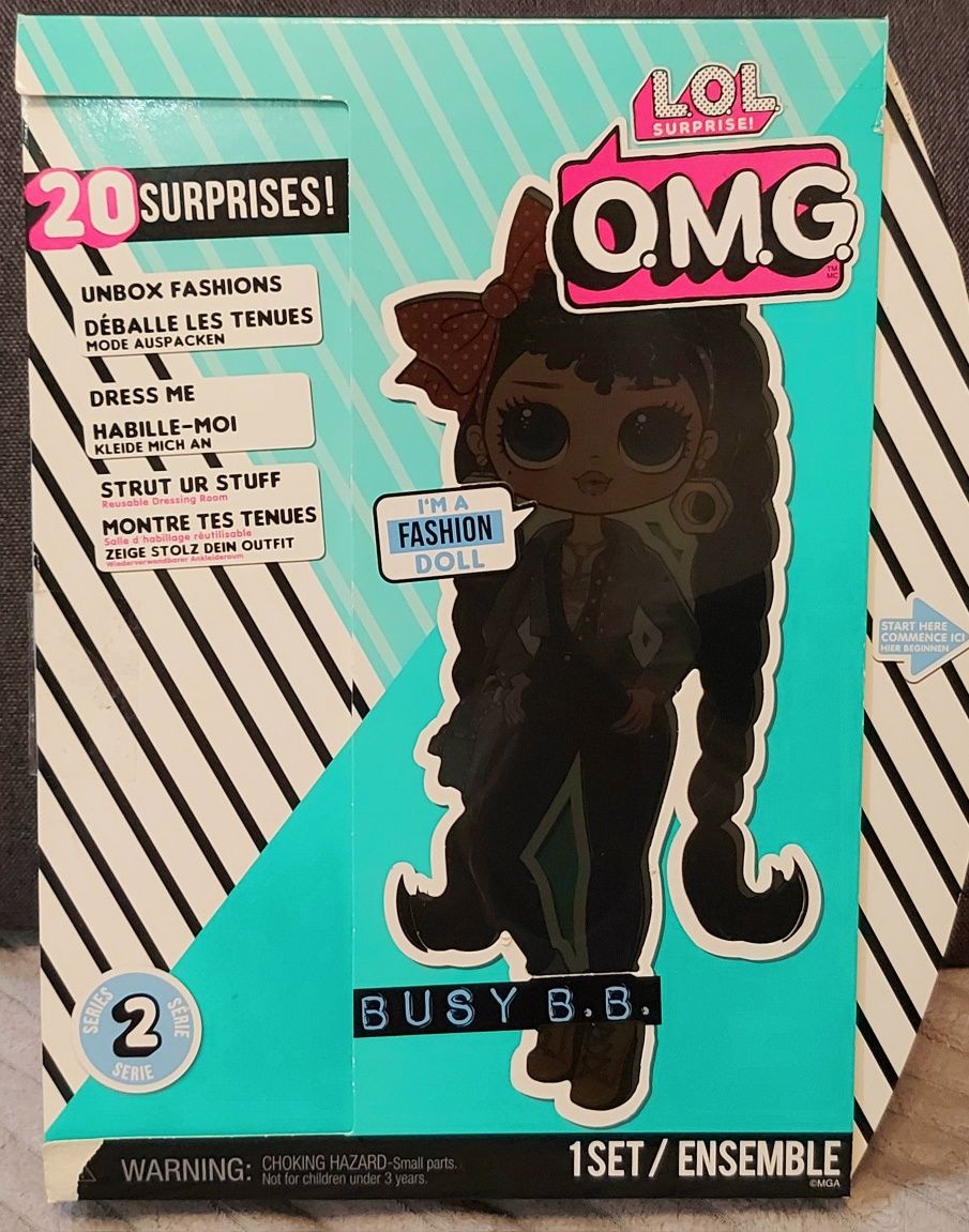 Лялька LOL OMG Busy BB ЛОЛ ОМГ Бісі ББ (Техно Леді)