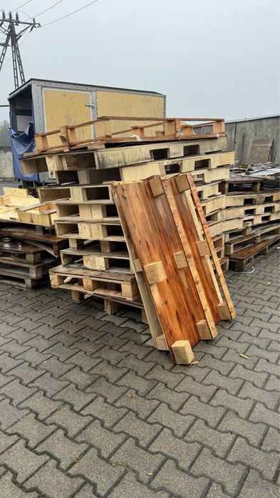 Palety drewno opałowe oddam za darmo palety do odbioru Chełm Śląski