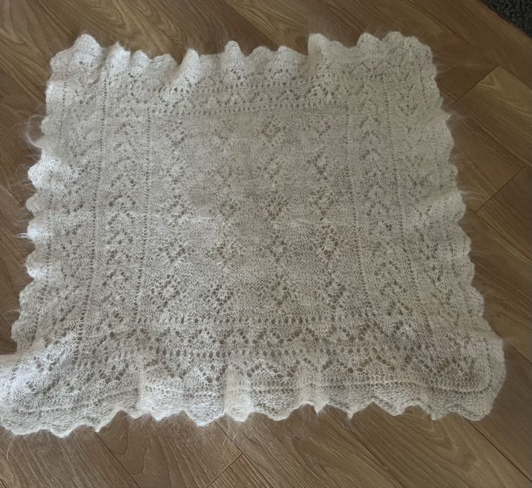 Chusta szal z welbłądziej wełny