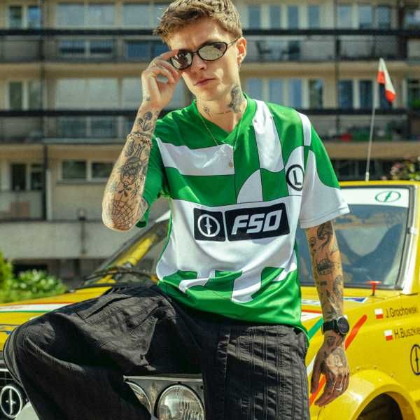 Koszulka Legia Warszawa FSO Retro z sezonu 1992/93 rozmiar L