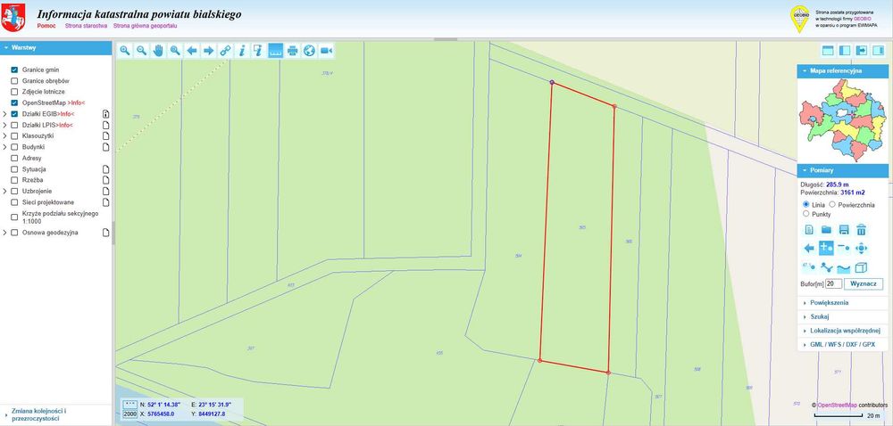 Sprzedam 2 działki łąki